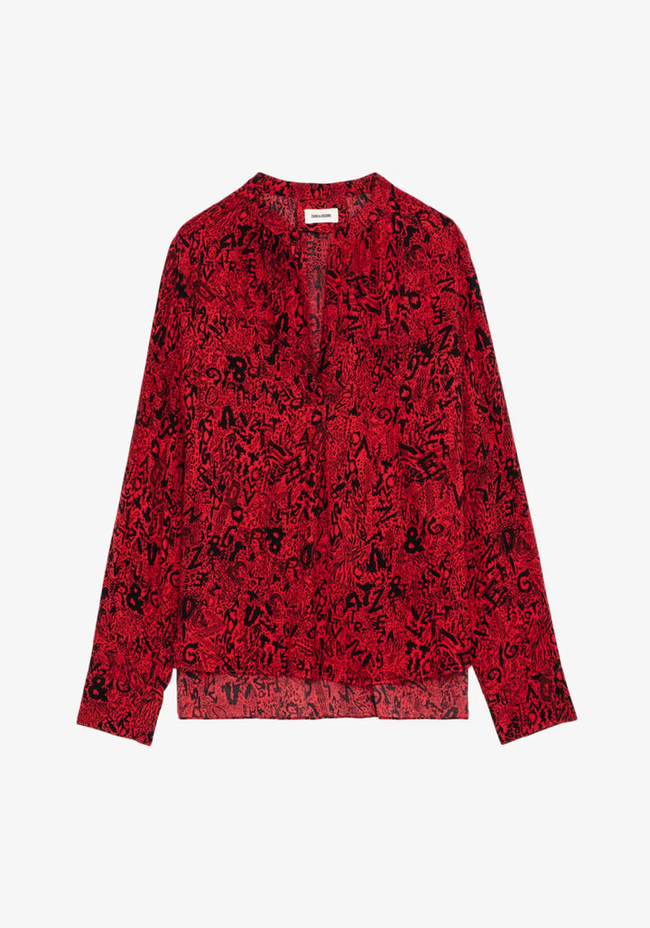 TINK PRINTED BLOUSE - ZADIG&VOLTAIRE