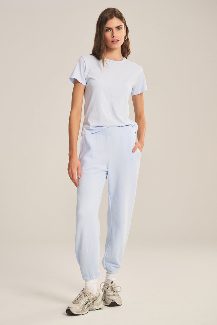 ZARA FLEECE RELAXED PANT (ICE) - VELVET
