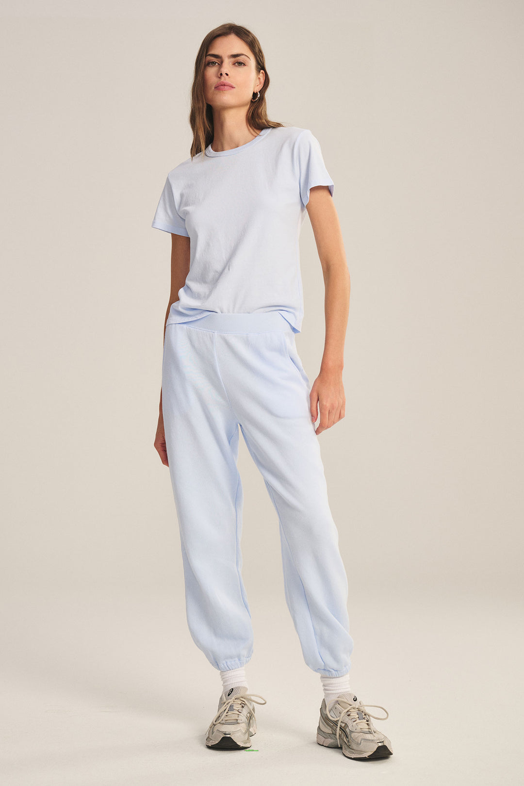 ZARA FLEECE RELAXED PANT (ICE) - VELVET