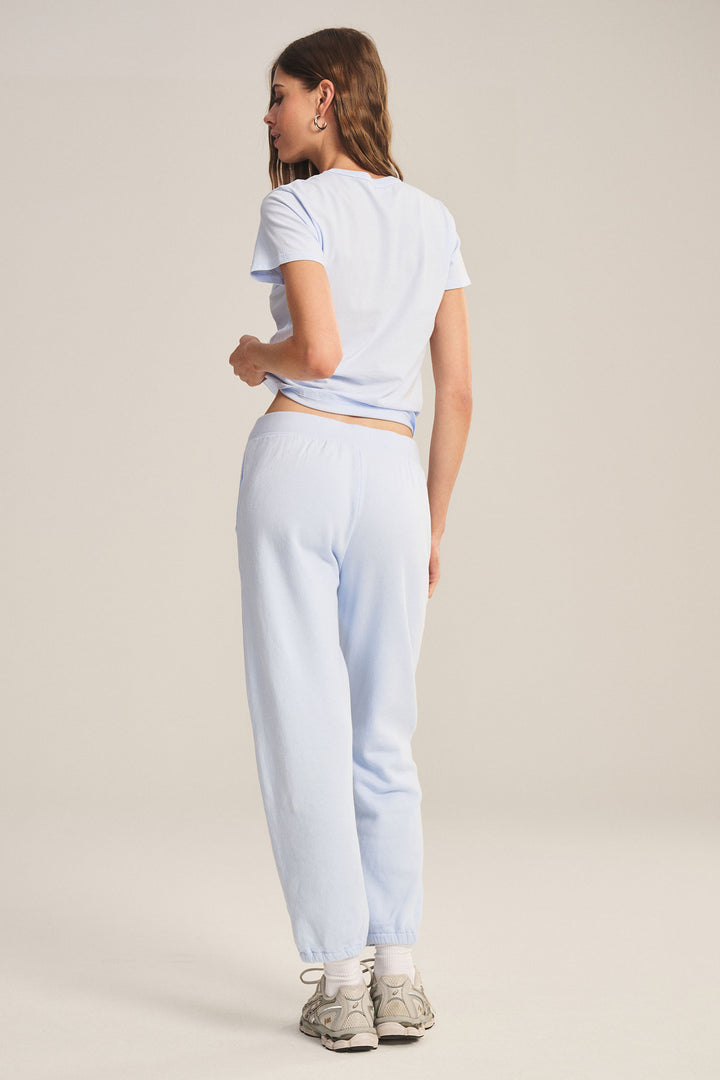 ZARA FLEECE RELAXED PANT (ICE) - VELVET