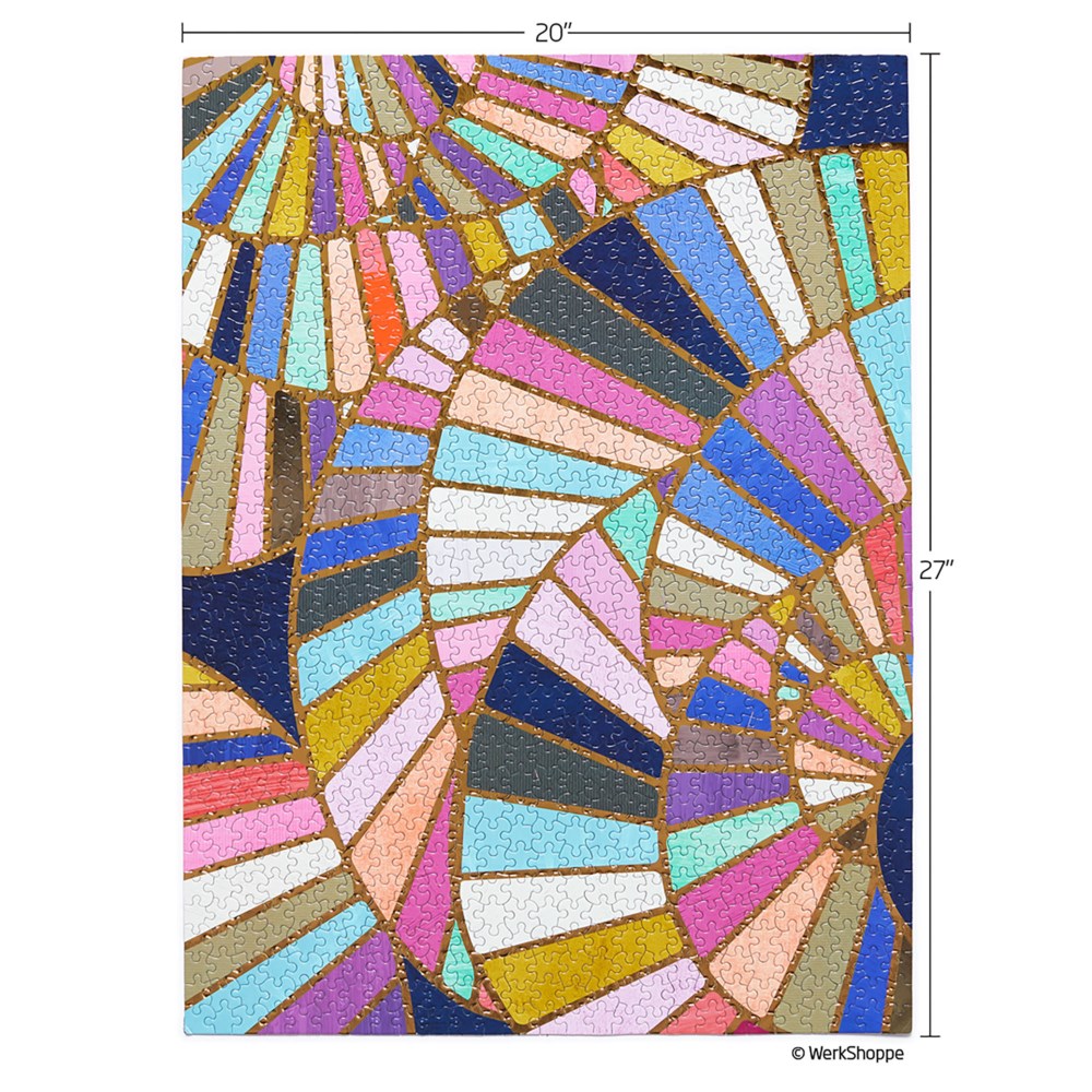 SPIRAL STAIRCASES GOLD FOIL PUZZLE - WERKSHOPPE
