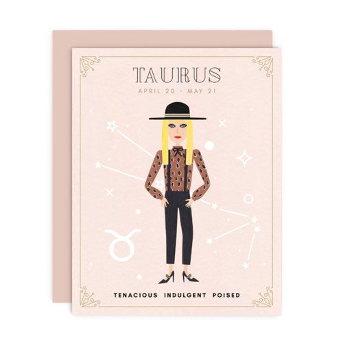 TAURUS ZODIAC BIRTHDAY - PAPER E.CLIPS