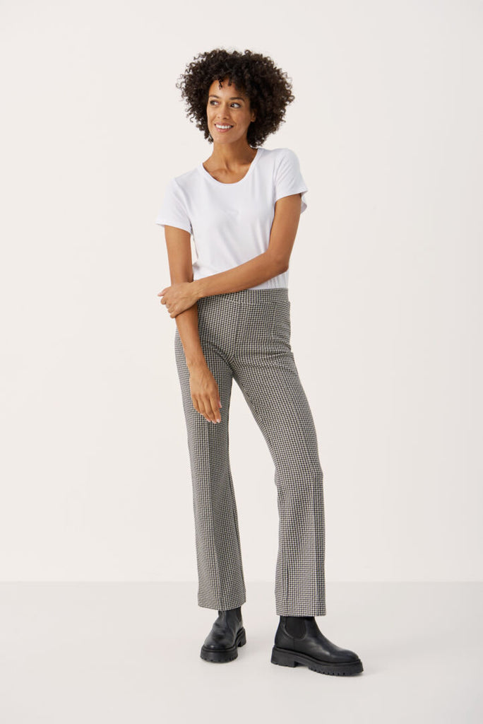 PONTAS PULL-ON TROUSER (BLACK HOUNDSTOOTH) - PART TWO