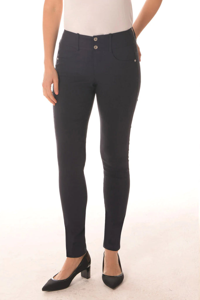 STRETCH TWILL ANKLE LENGTH PANT - BRENDA BEDDOME