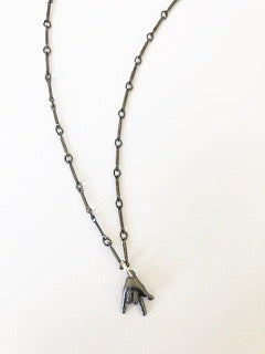 ROCK ON CHARM NECKLACE - JENN FENTON