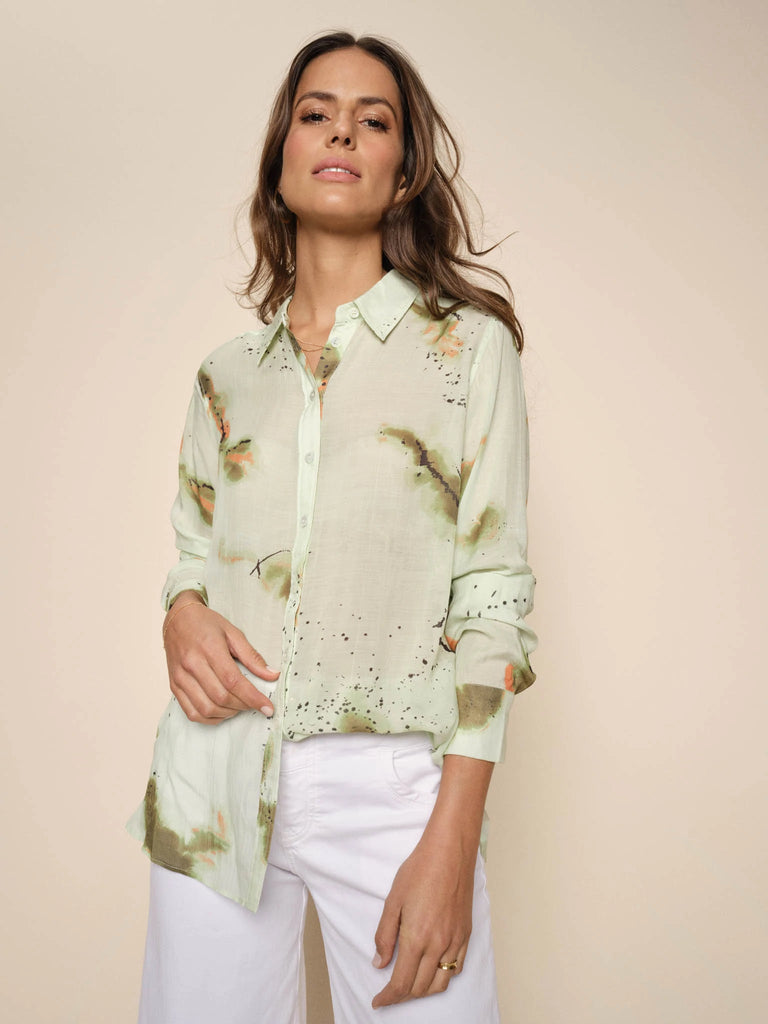 TAYLOR BLURRY PRINT SHIRT - MOS MOSH