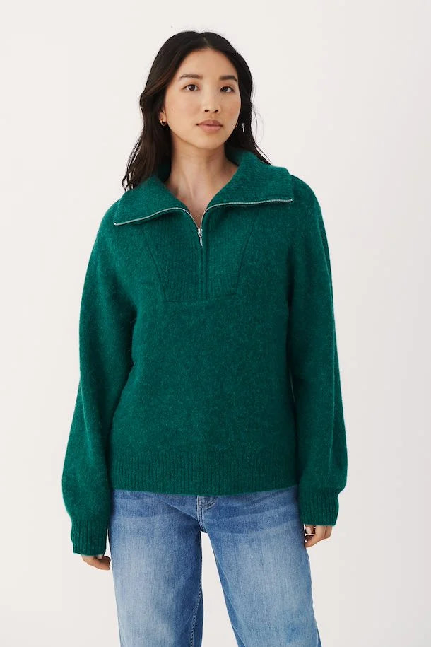 RAHEEN PULLOVER (EVERGREEN) - PART TWO