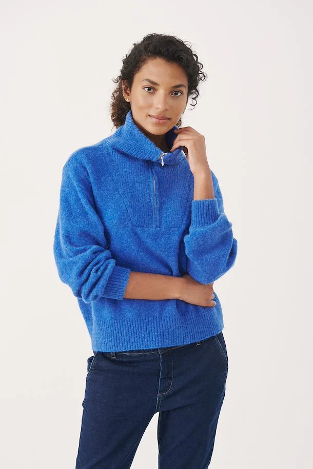 RAHEEN PULLOVER (BEAUCOUP BLUE) - PART TWO