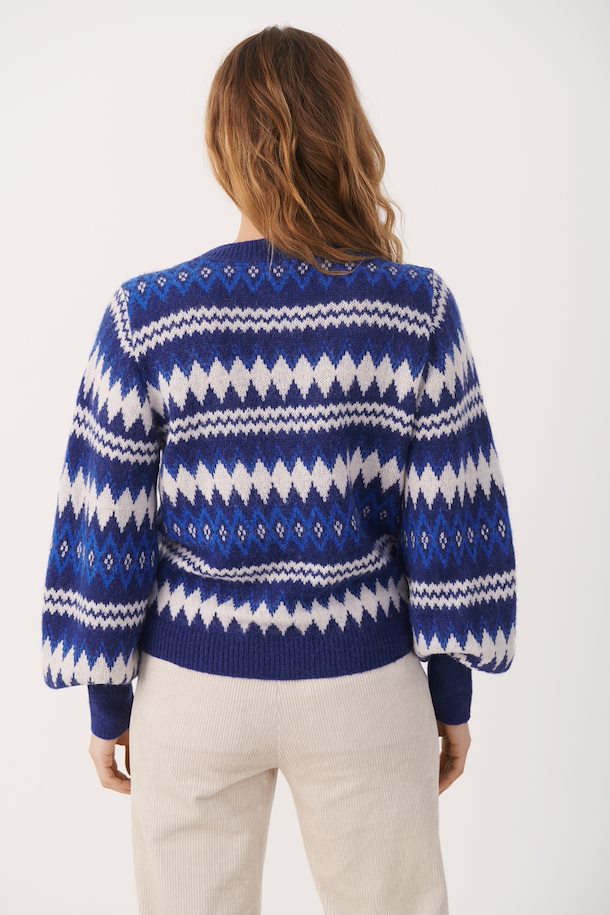 RICCI PRINTED PULLOVER SWEATER - PART TWO