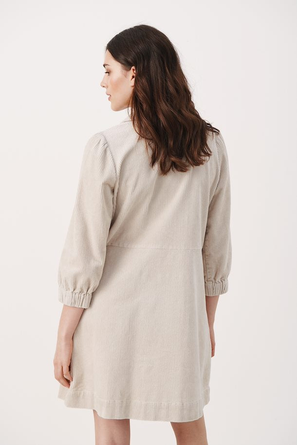 EYVOR CORDUROY DRESS (PERFECTLY PALE) - PART TWO