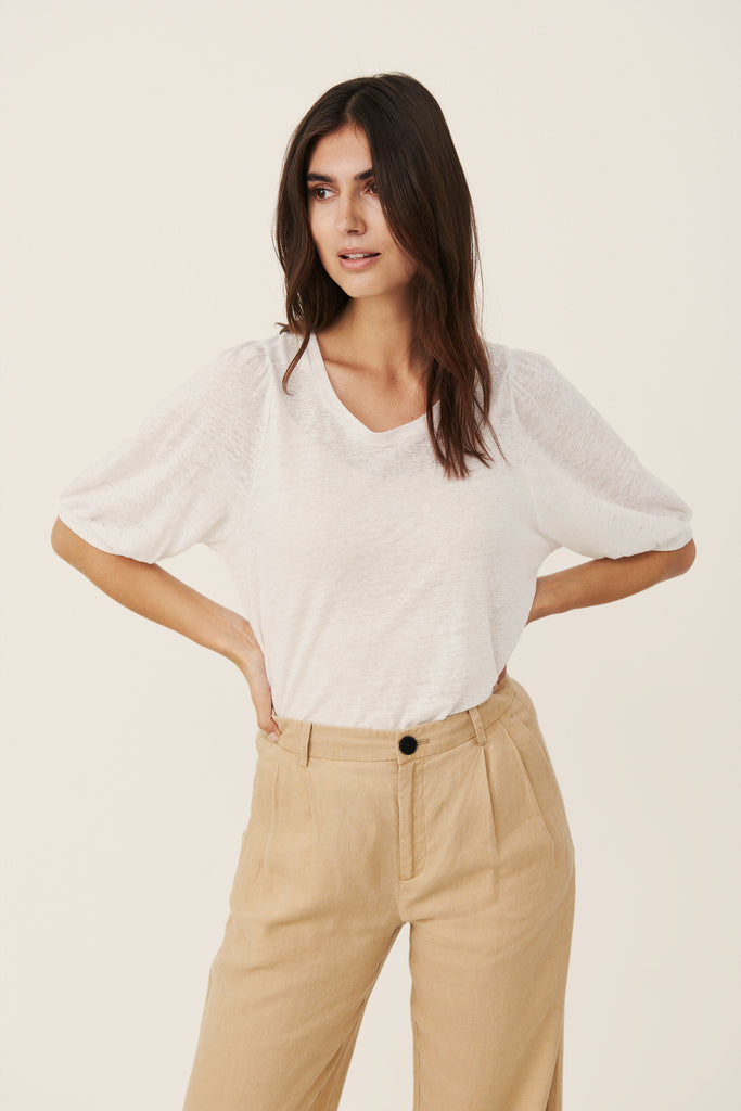 EVIN T-SHIRT (BRIGHT WHITE) - PART TWO