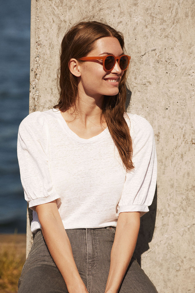 EVIN T-SHIRT (BRIGHT WHITE) - PART TWO