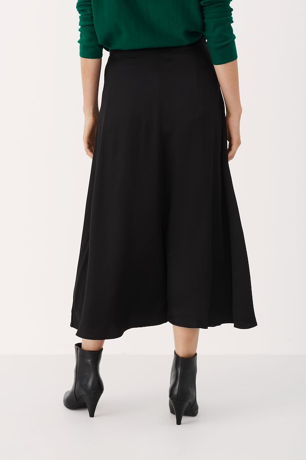 LILYANN SLIP SKIRT (BLACK) - PART TWO