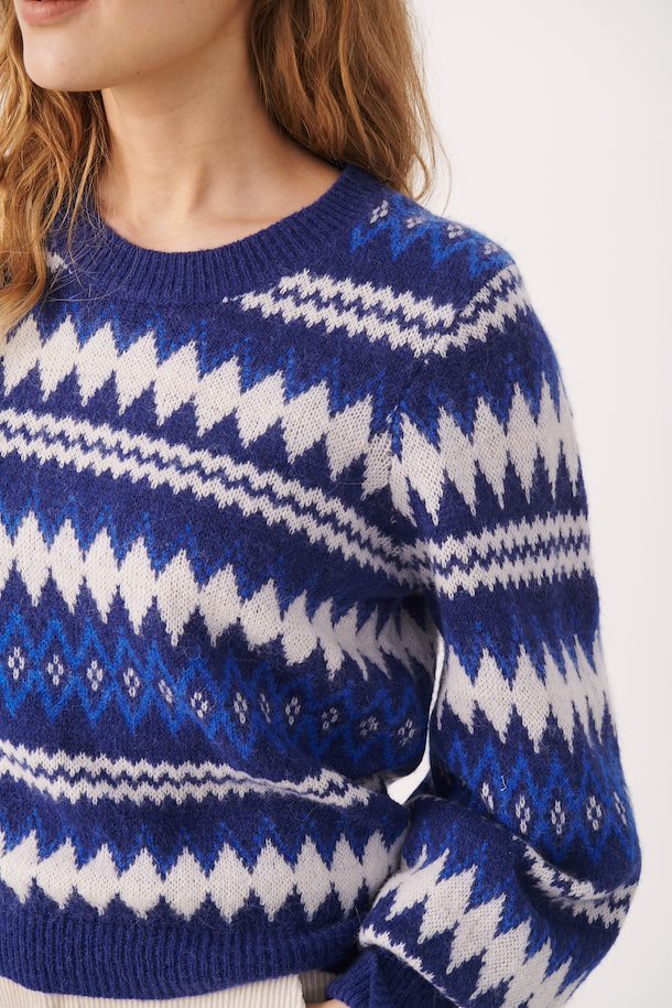 RICCI PRINTED PULLOVER SWEATER - PART TWO