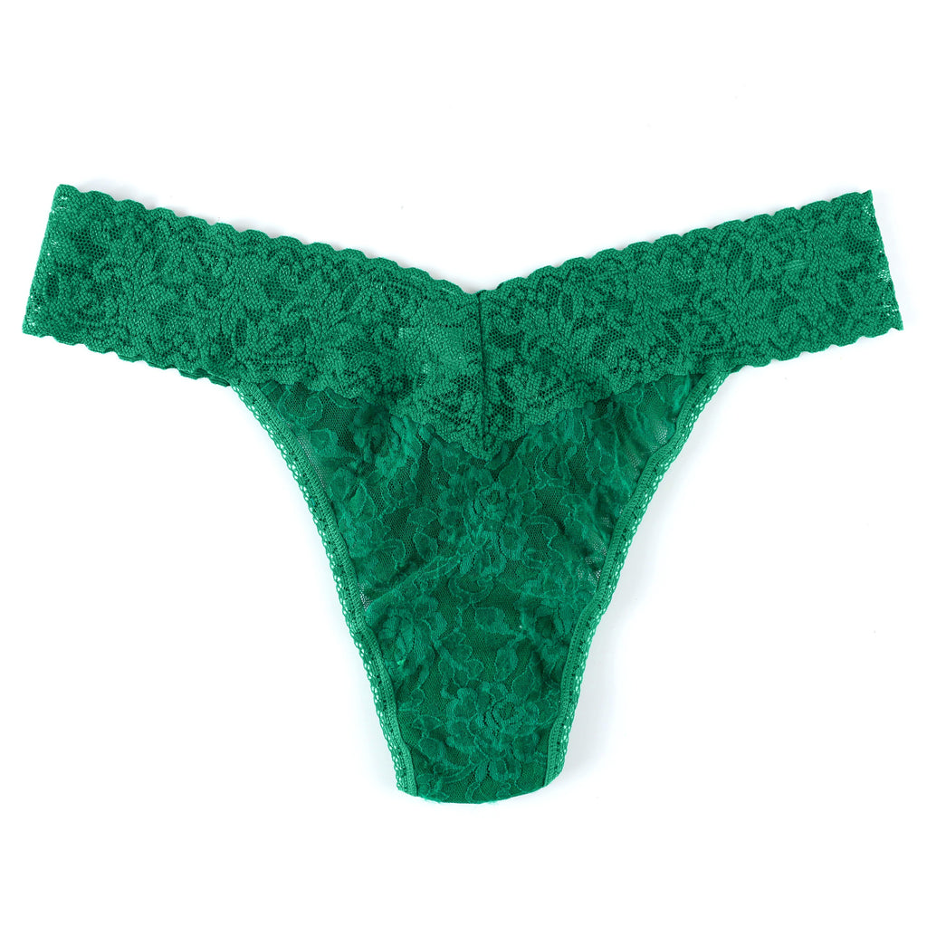 ORIGINAL RISE THONG (GREEN ENVY) - HANKY PANKY