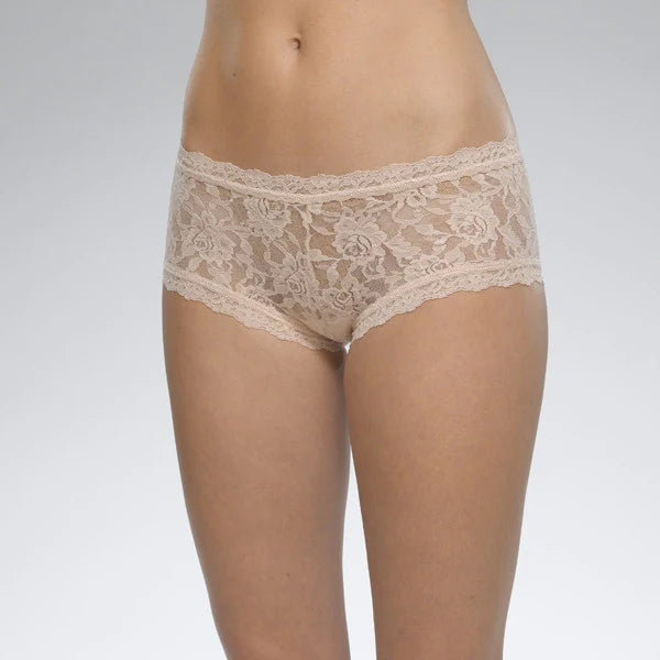 SIGNATURE LACE BOYSHORT (CHAI) - HANKY PANKY