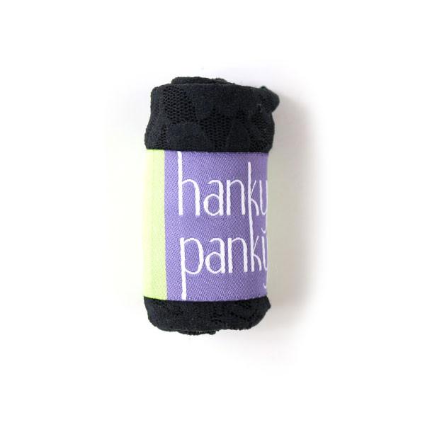 LOW RISE THONG (BLACK)- HANKY PANKY