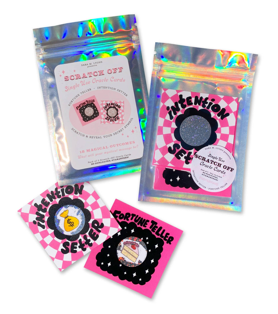 SCRATCH-OFF ORACLE CARDS - SARAH M. LYONS