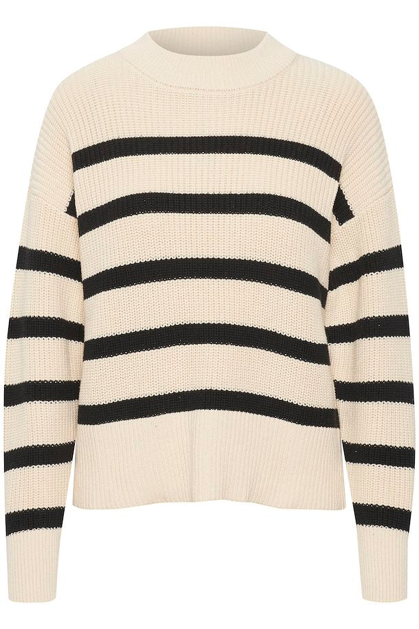 RETA PULLOVER (BLACK STRIPE) - PART TWO