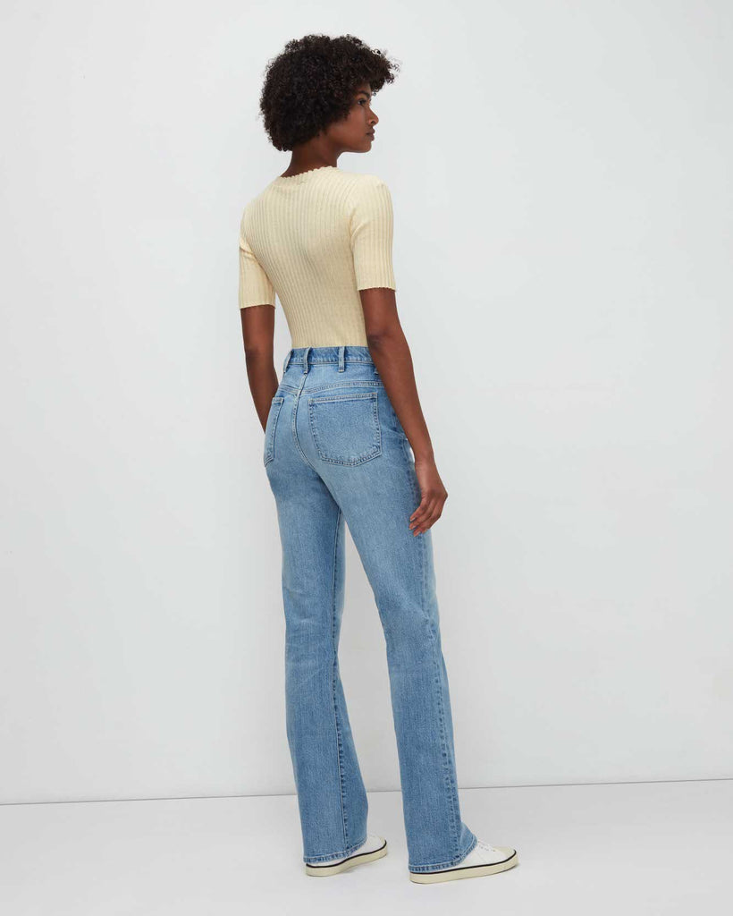 EASY BOOTCUT JEAN (FLORAL) - 7 FOR ALL MANKIND