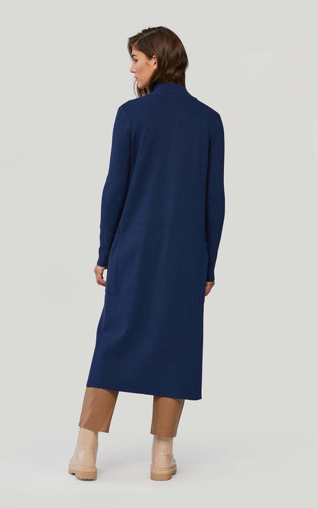 ANNABELLA COATIGAN WITH POCKETS (LAPIS) - SOIA & KYO