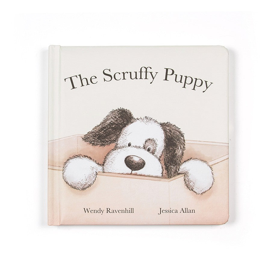 SCRUFFY PUPPY BOOK - JELLYCAT