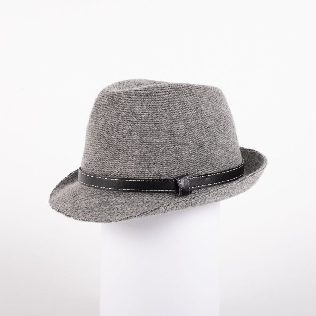 FELINE FEDORA (GREY) - CANADIAN HAT
