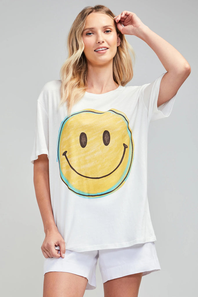 ALWAYS HAPPY OVERSIZED TEE - WILDFOX