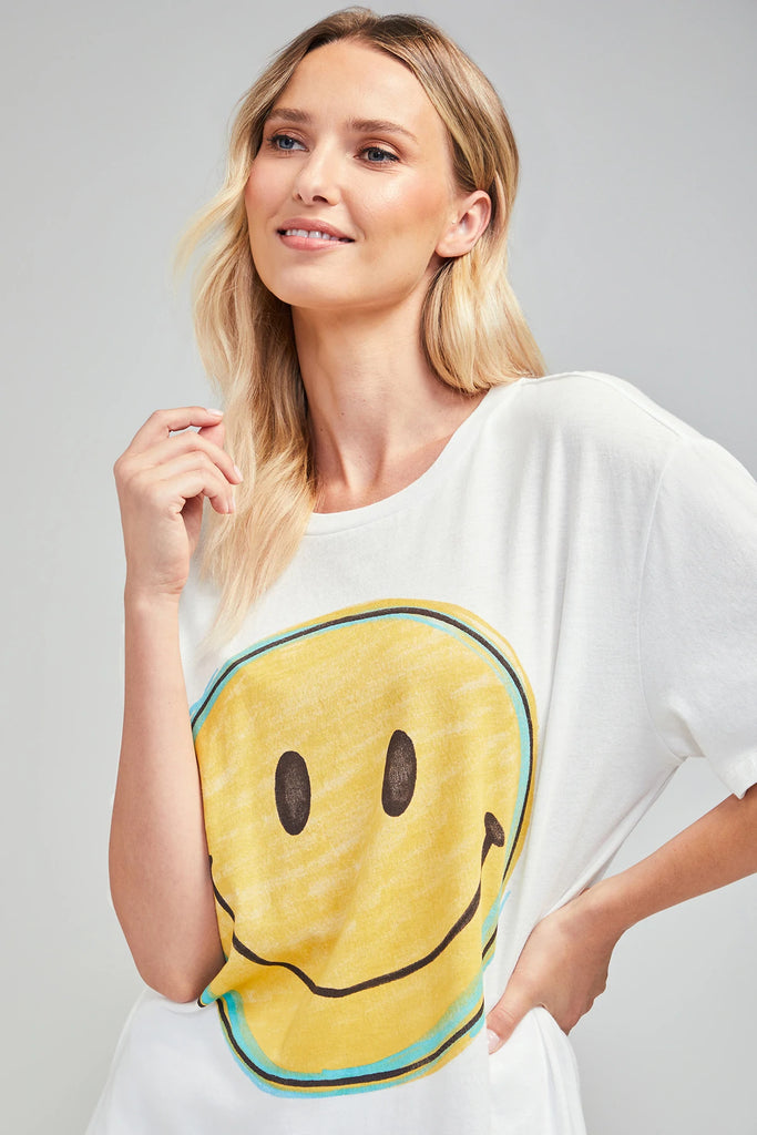 ALWAYS HAPPY OVERSIZED TEE - WILDFOX