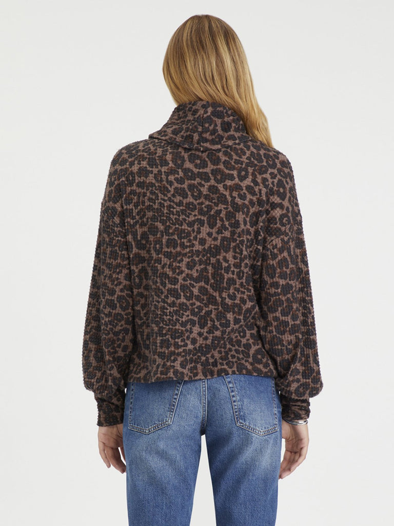AMBER WAFFLE TOP (CLASSY MINK) - SANCTUARY