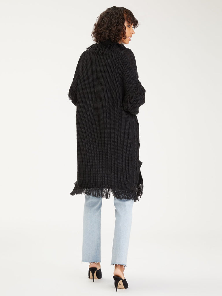 MAKE SWAY FRINGE CARDI - SANCTUARY