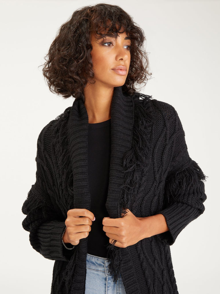 MAKE SWAY FRINGE CARDI - SANCTUARY