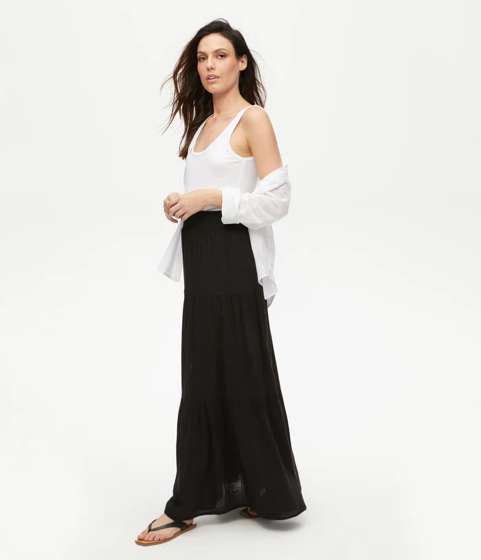 SANDY 2-IN-1 SKIRT (BLACK) - MICHAEL STARS