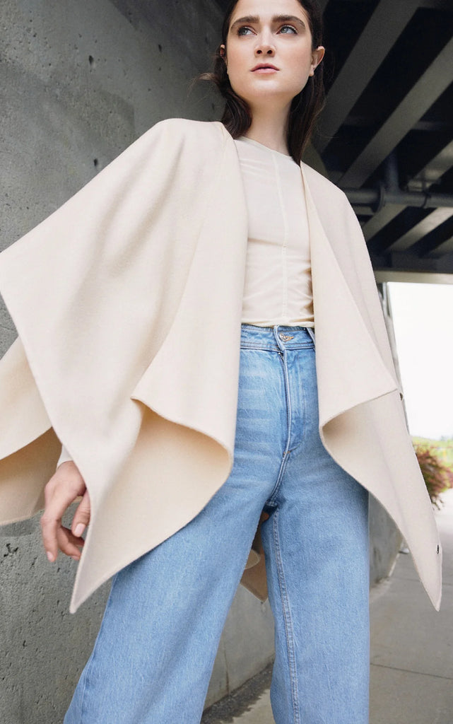 ELICIA CASCADE CAPE - SOIA & KYO