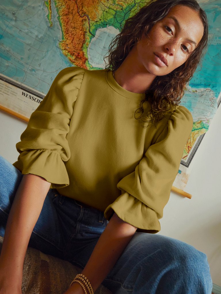 FRANCES RENAISSANCE SLEEVE SWEATSHIRT - NATION LTD.
