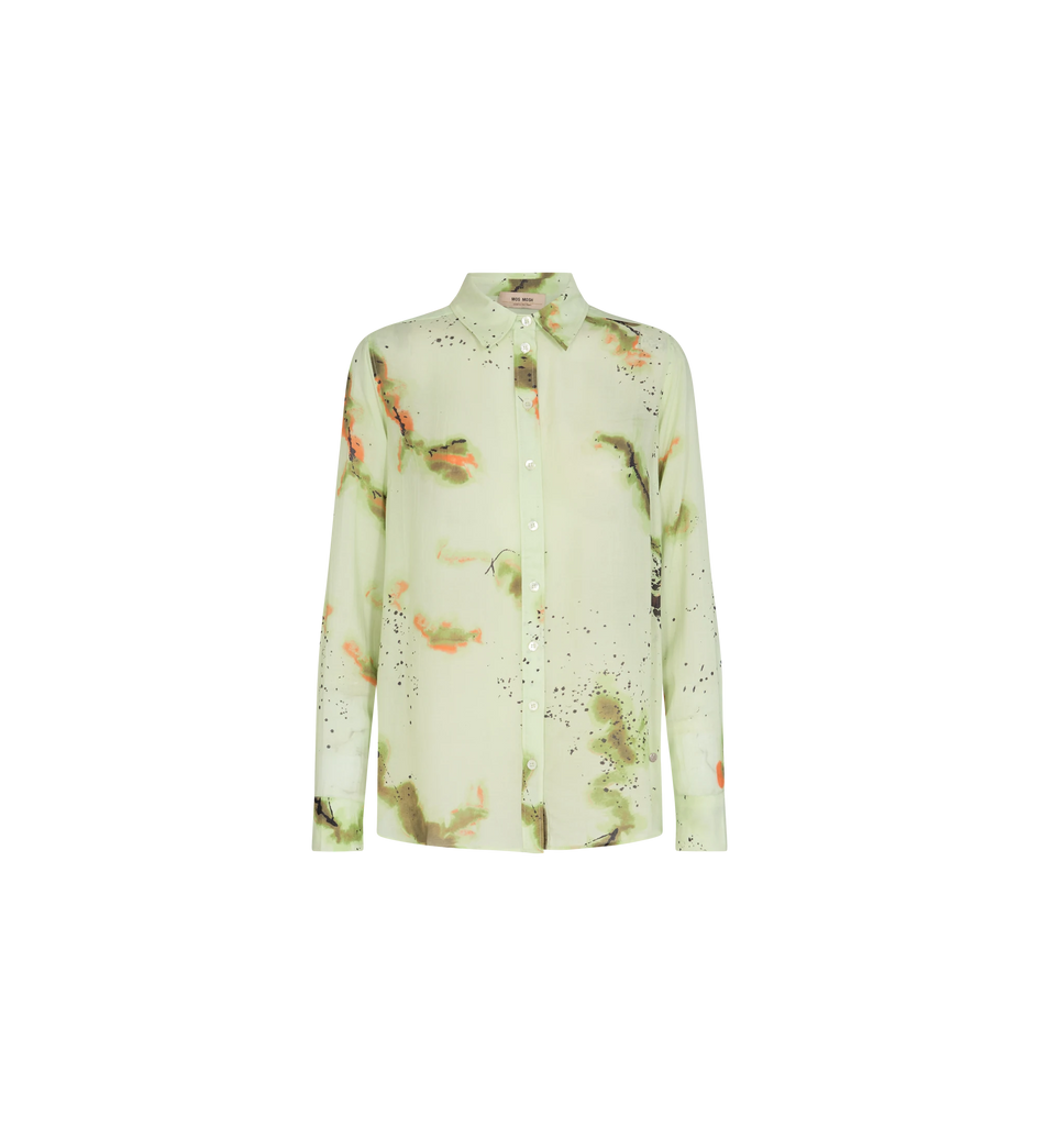 TAYLOR BLURRY PRINT SHIRT - MOS MOSH