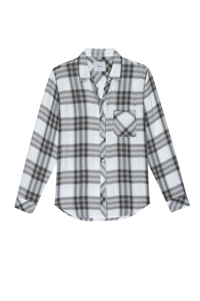 HUNTER PLAID SHIRT (WHITE ASH MINT) - RAILS