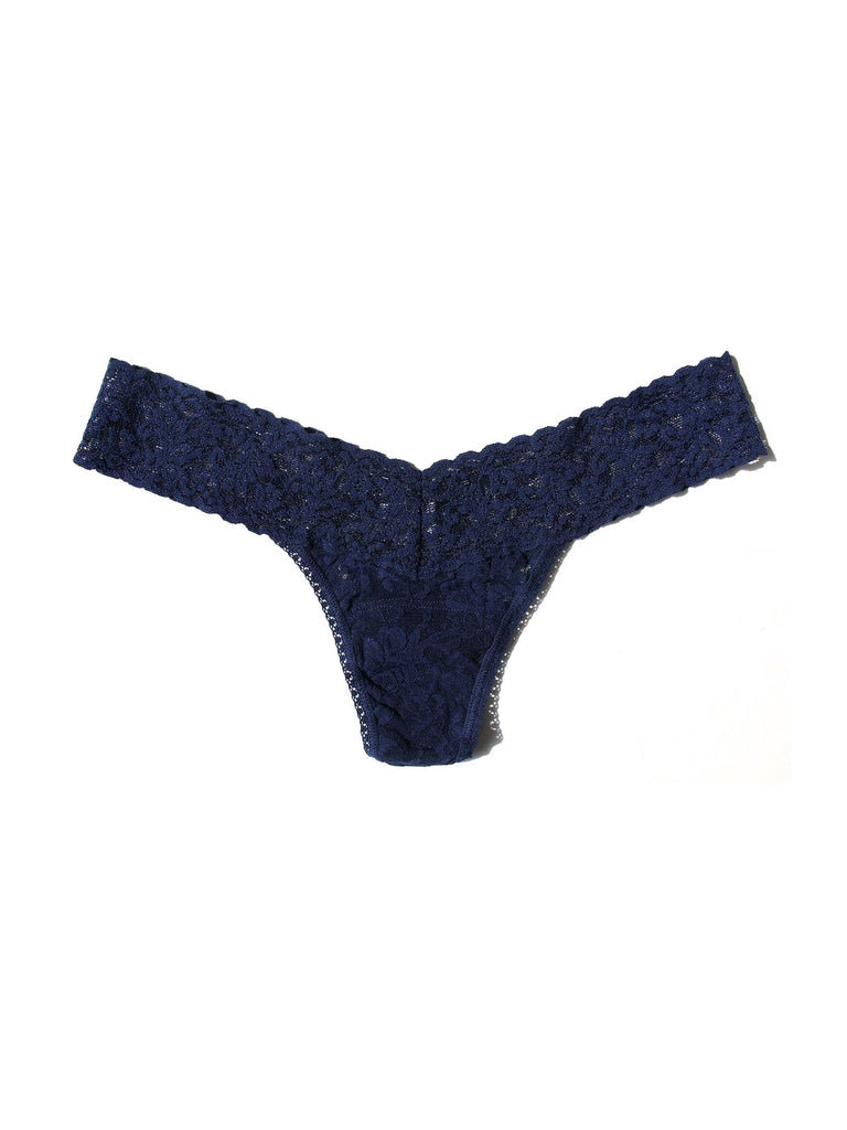 LOW RISE THONG (NAVY)- HANKY PANKY