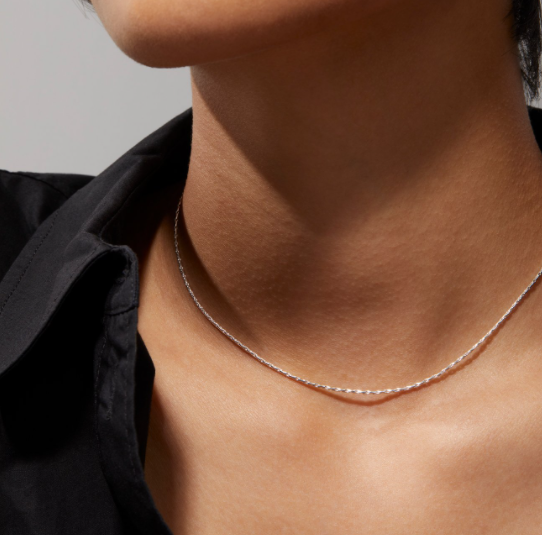 INEZ CHOKER (SILVER) - JENNY BIRD