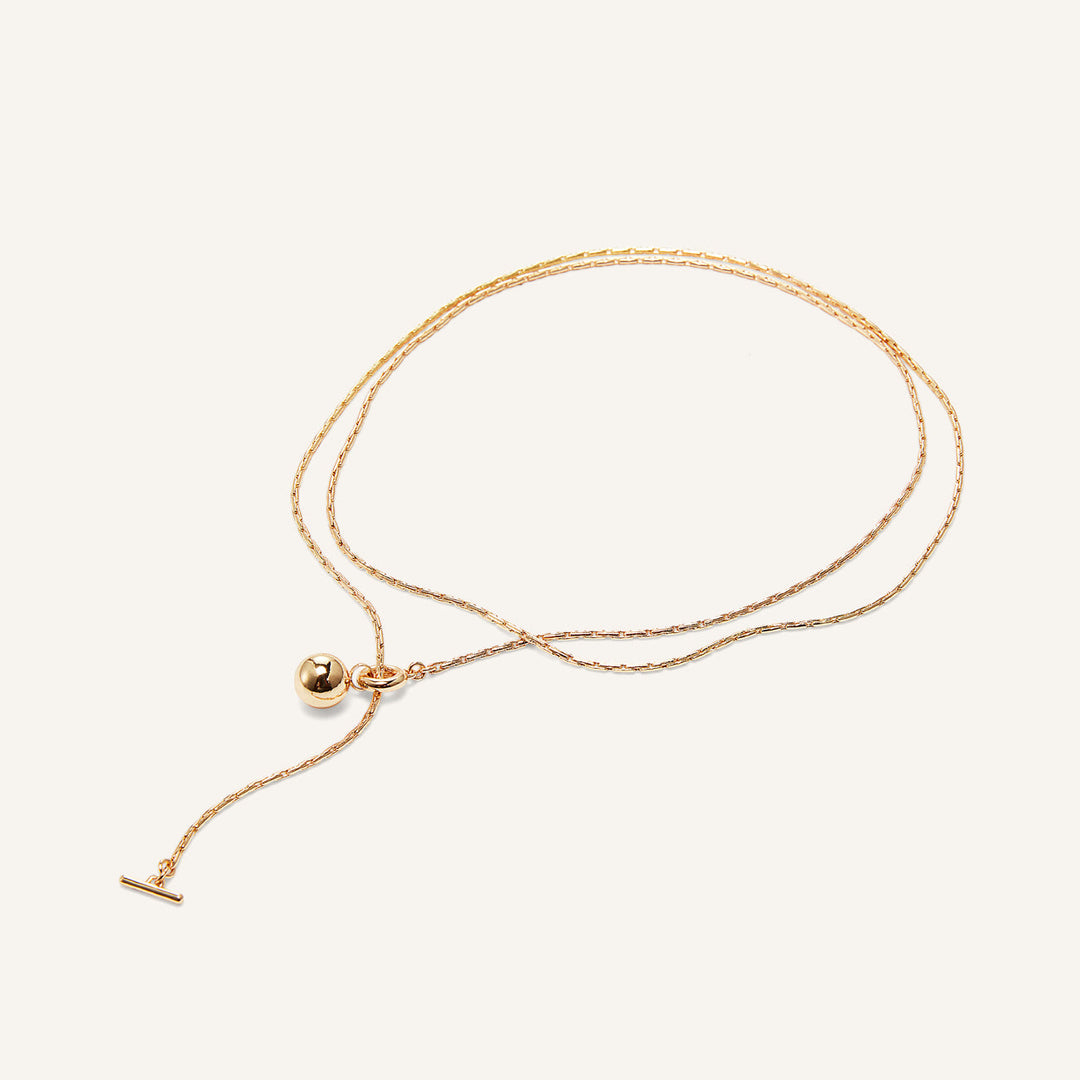 CONSTANCE WRAP CHAIN (GOLD) - JENNY BIRD