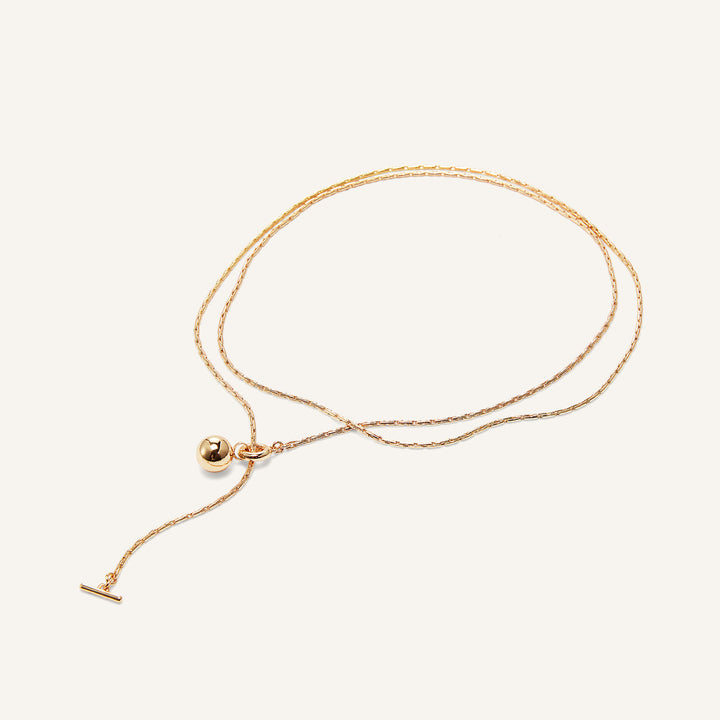 CONSTANCE WRAP CHAIN (GOLD) - JENNY BIRD