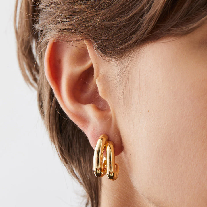 FLORENCE EARRINGS (GOLD) - JENNY BIRD