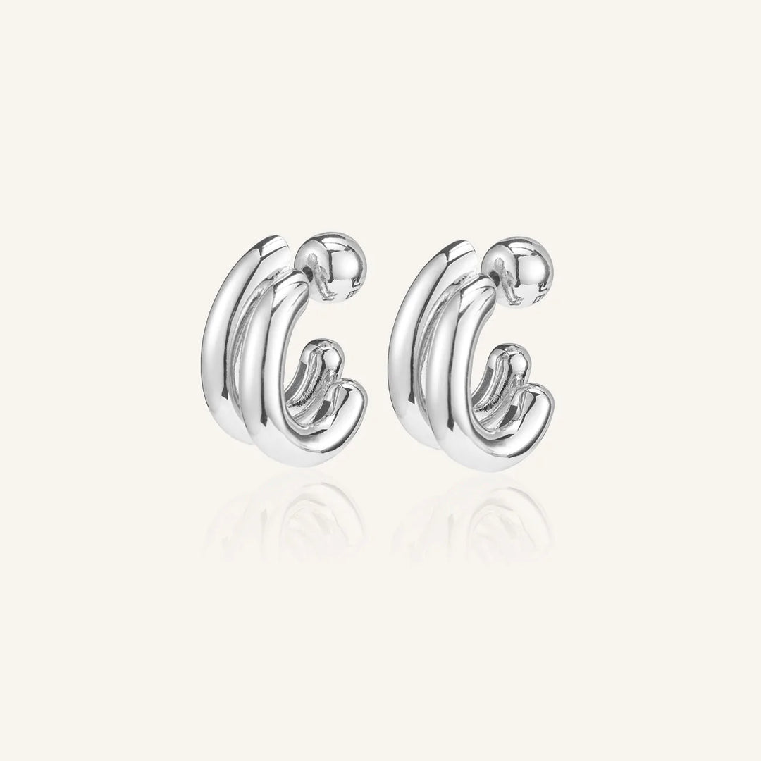 FLORENCE EARRINGS (SILVER) - JENNY BIRD