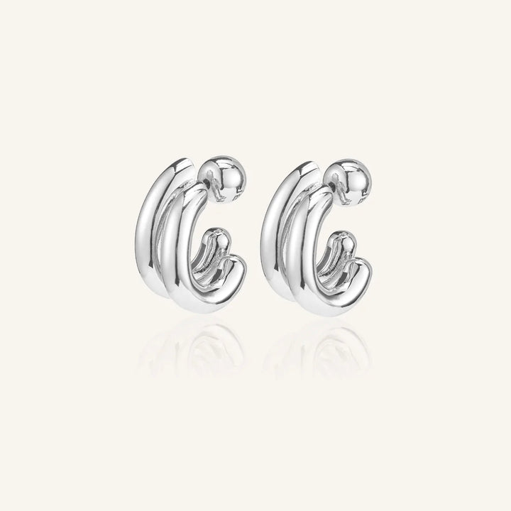 FLORENCE EARRINGS (SILVER) - JENNY BIRD