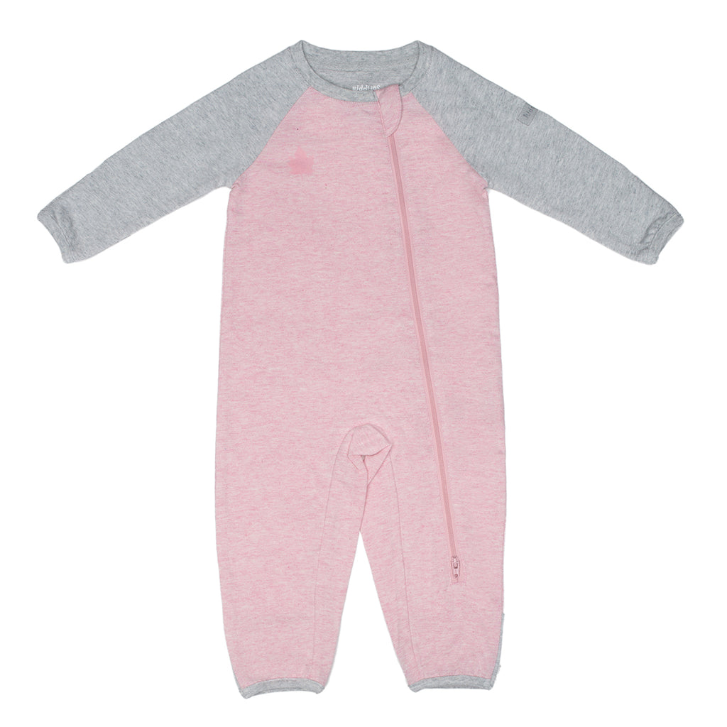 RAGLAN SLEEPER (PINK) - JUDDLIES