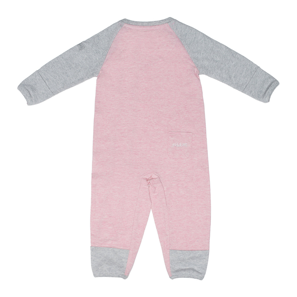 RAGLAN SLEEPER (PINK) - JUDDLIES