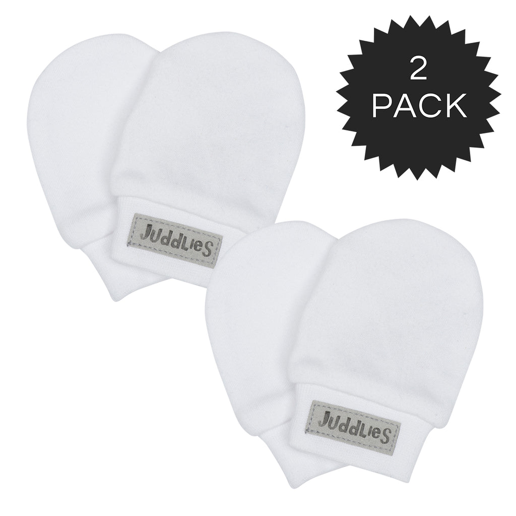 2PK ORGANIC SCRATCH MITTS - JUDDLIES