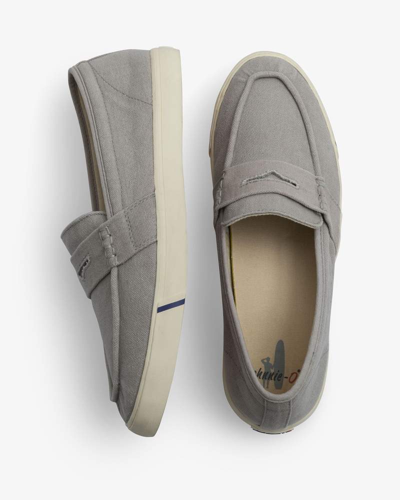 CANVAS LOAFER (GRAY) - JOHNNIE-O