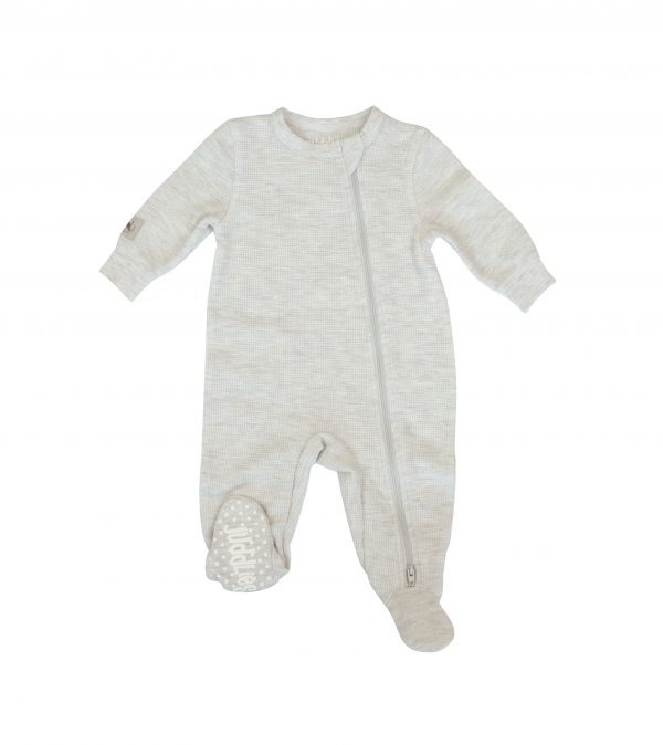MINI WAFFLE SLEEPER (LIGHT GREY) - JUDDLIES