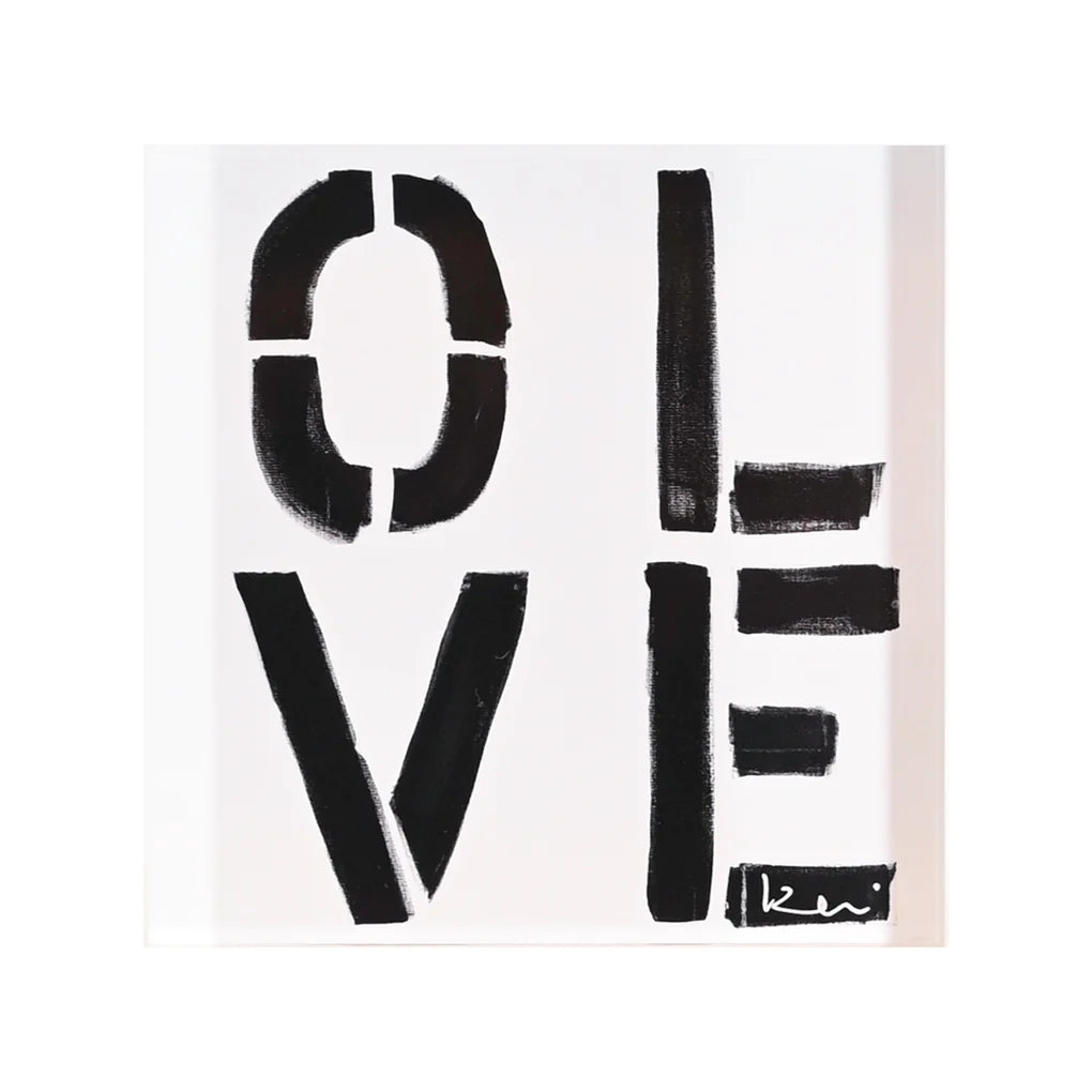 OLIVE YOU BLOCK OF LOVE - KERRI ROSENTHAL